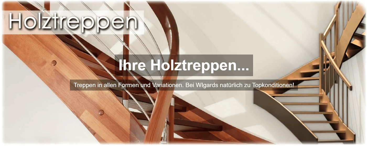 Holztreppen für  Pirna